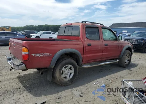 2004 Toyota Tacoma Double Cab Prerunner из США, поврежденный, VIN 5TEGN92N94Z464181